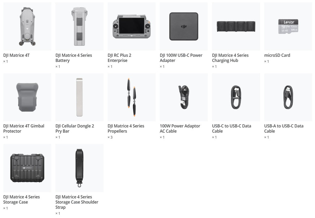 DJI Matrice 4T Plus Combo