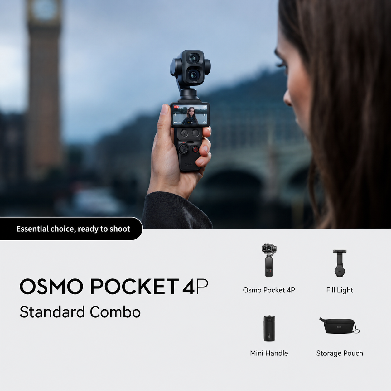 DJI Osmo Pocket 4P Classic Black *Pre-Order*