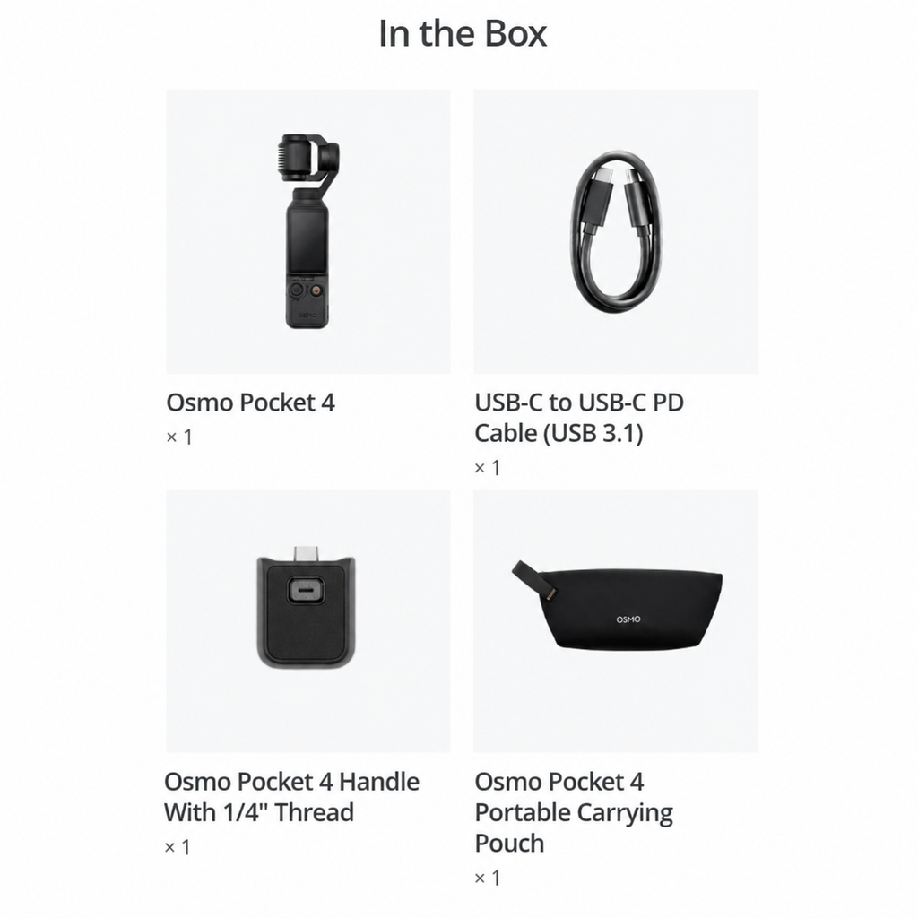 DJI Osmo Pocket 4 *On Hand*